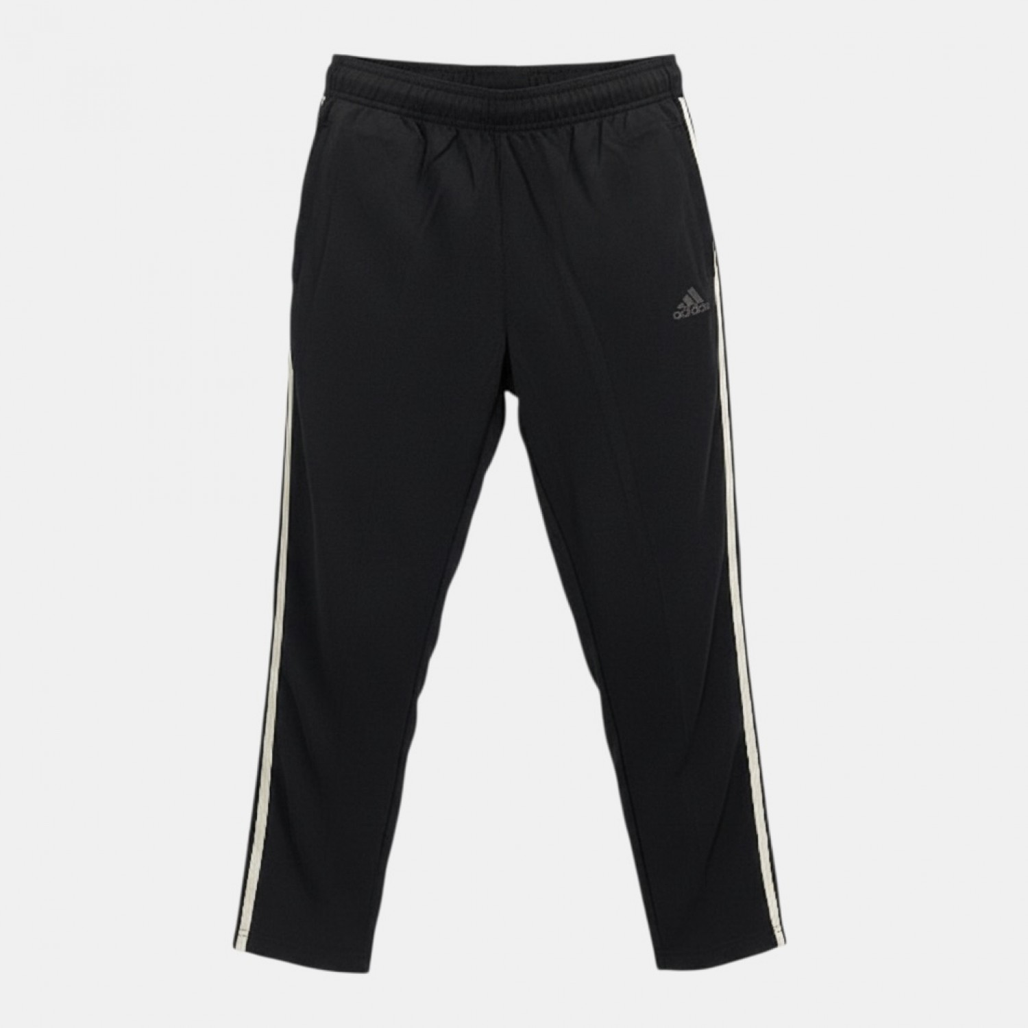 Adidas 3-Stripes Track Pants Black White Pre Owned